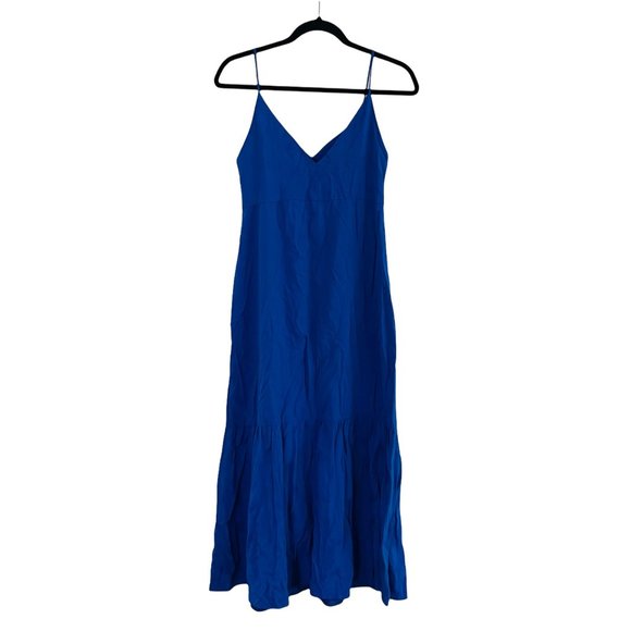 ASOS Dresses & Skirts - asos Womens Strap Sleeveless Button Down Blue Dress Polka Dot design  Size: 2 Ru